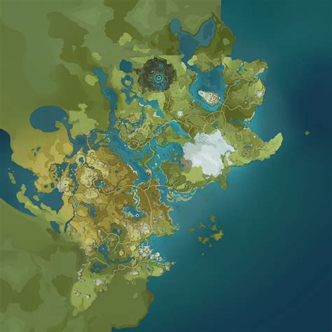 Genshin Impact Interactive World Map